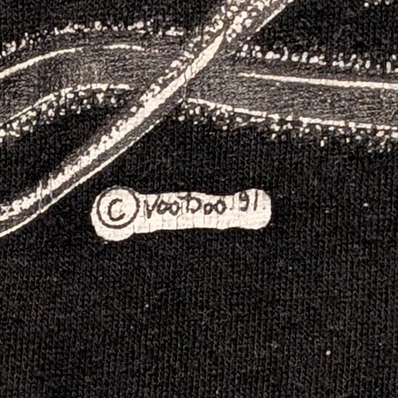 90's Voodoo Airforce T-Shirt Single Stitch Made in Canada Size - XL - Picture 3 of 8